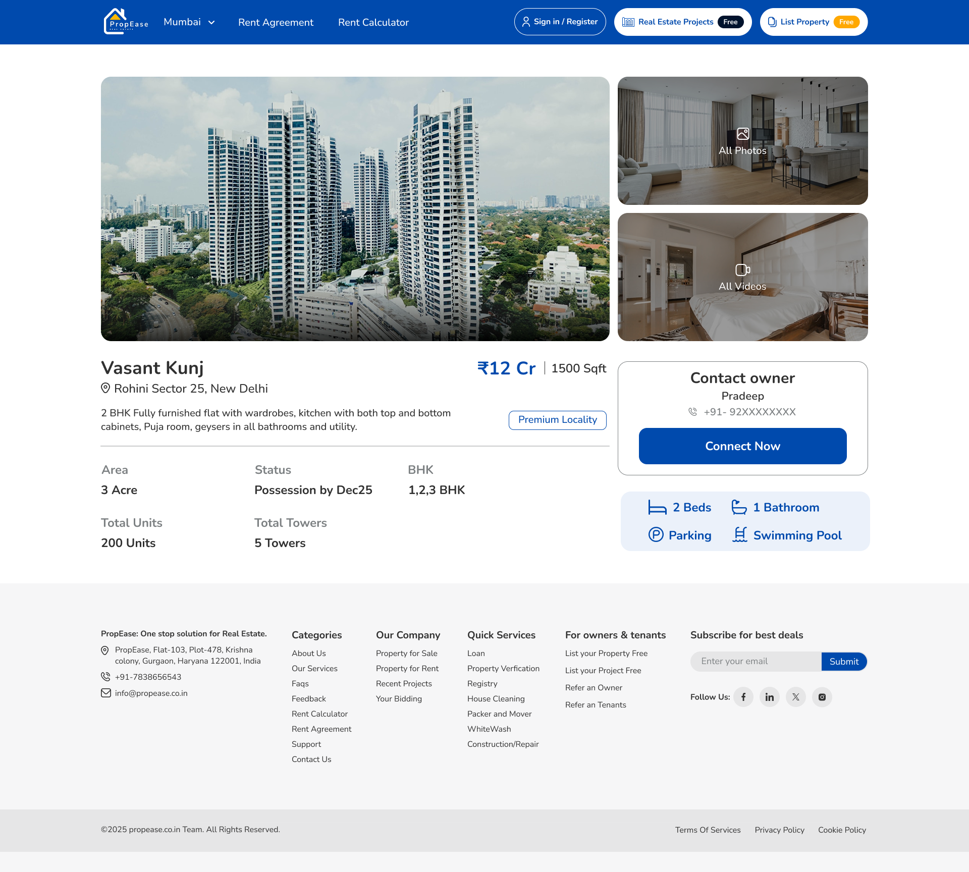 Property detail