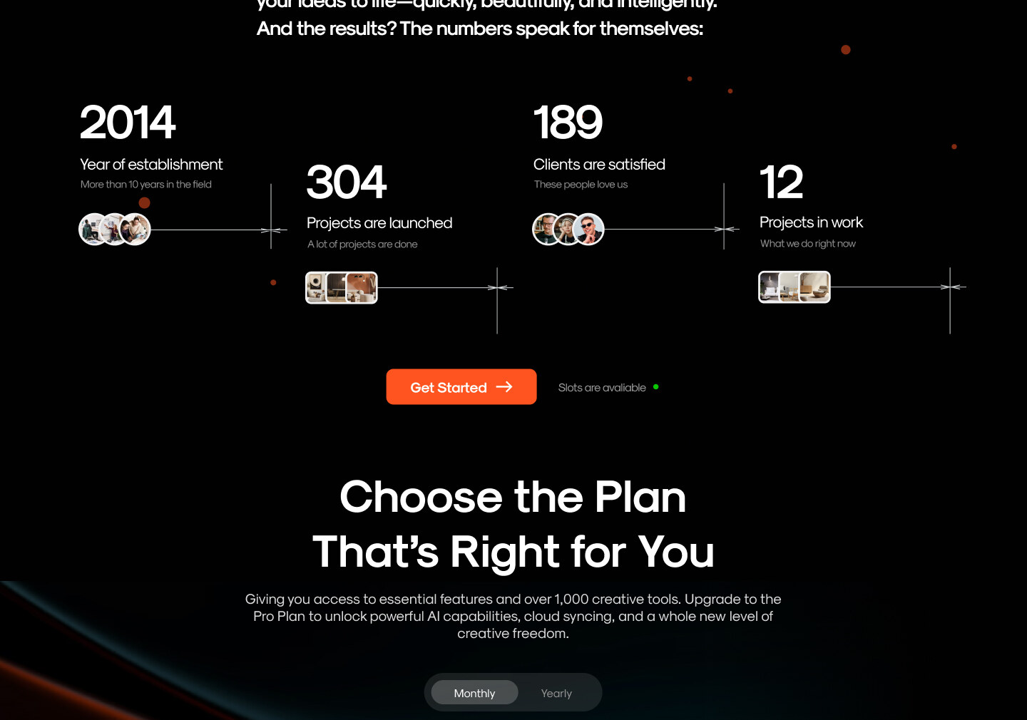 Aurora AI proof and stats section