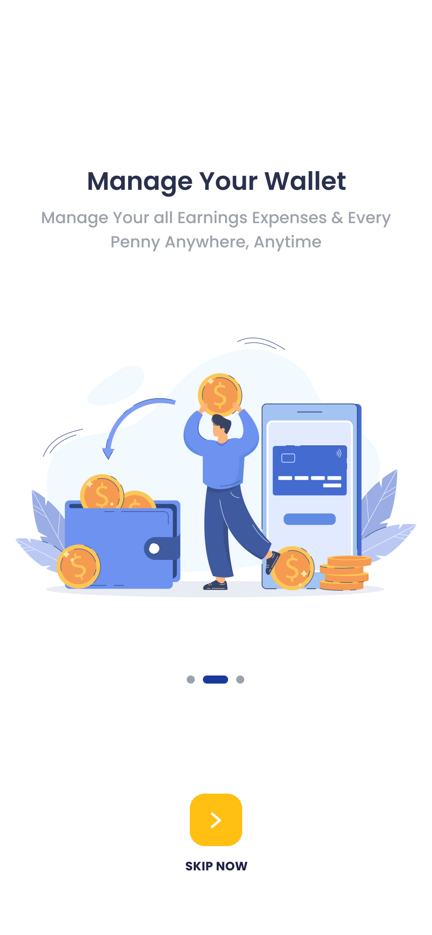 Onboarding screen