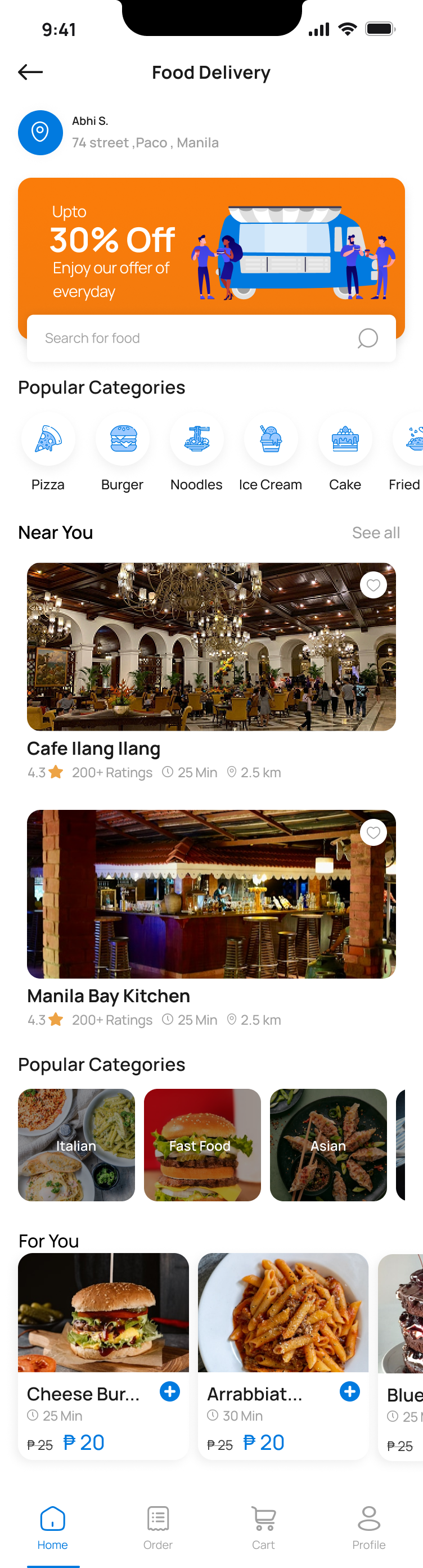 Food browse