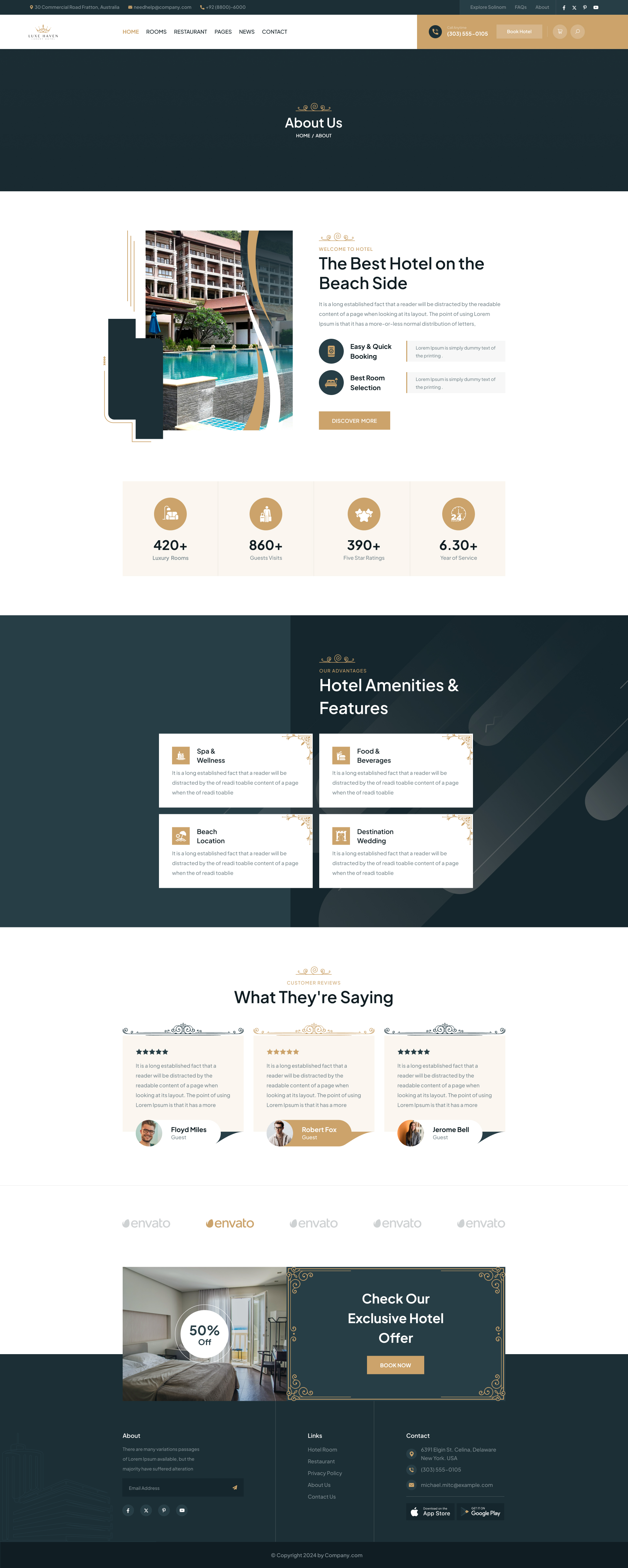 About page